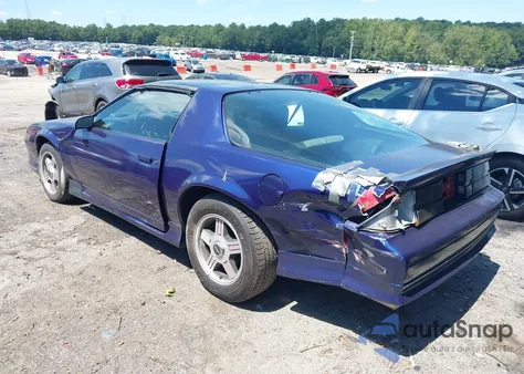 1987 Chevrolet Camaro from USA, damaged, VIN 1G1FP21S7HN154942